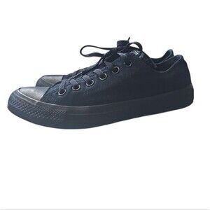 Monochromatic Black Low Ox Converse Sneakers Men’s Size 6 Casual Streetwear